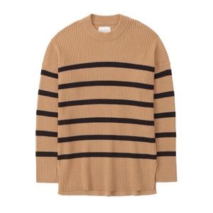 LuxeLoft Oversized Crew Sweater
